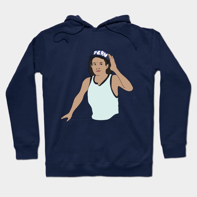 Ilana Broad City Perv Hat Hoodie by Hevding